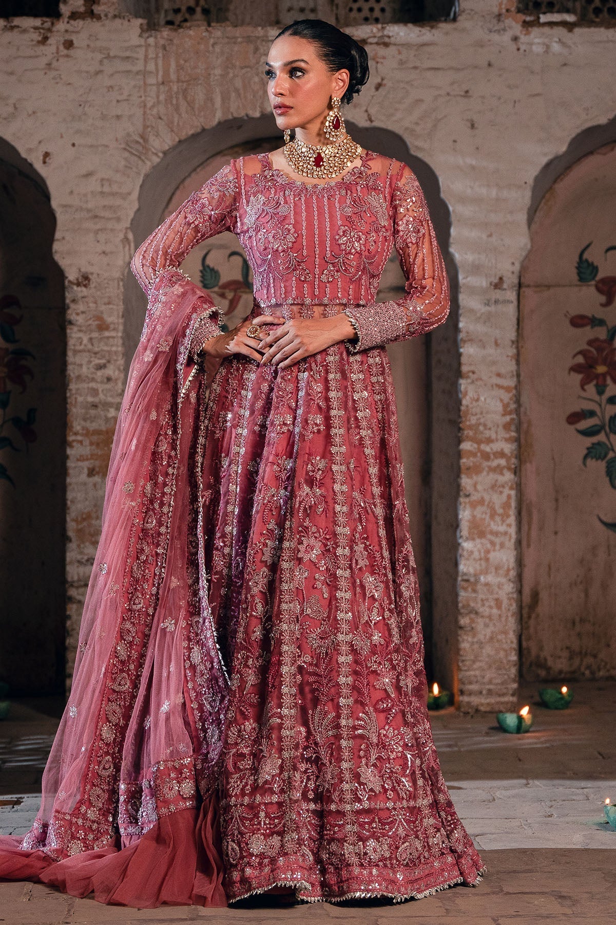 Motifz | Luxury Formal | 4827-RAYAH - by Libasekhas UK - Registered Vendor of : Motifz - 100% Original Designer Dress