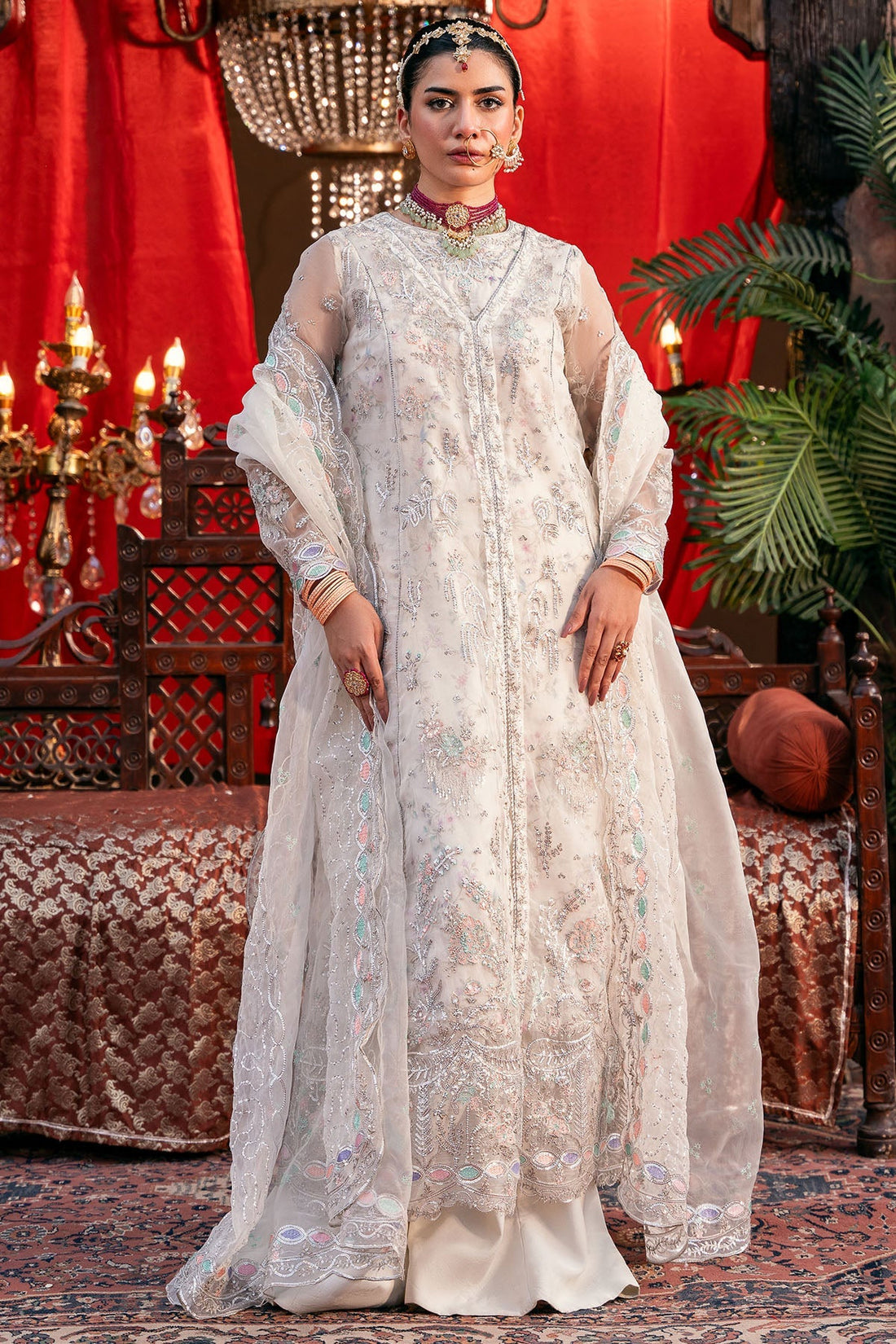 Motifz | Luxury Formal | 4829-GULNAAR - by Libasekhas UK - Registered Vendor of : Motifz - 100% Original Designer Dress