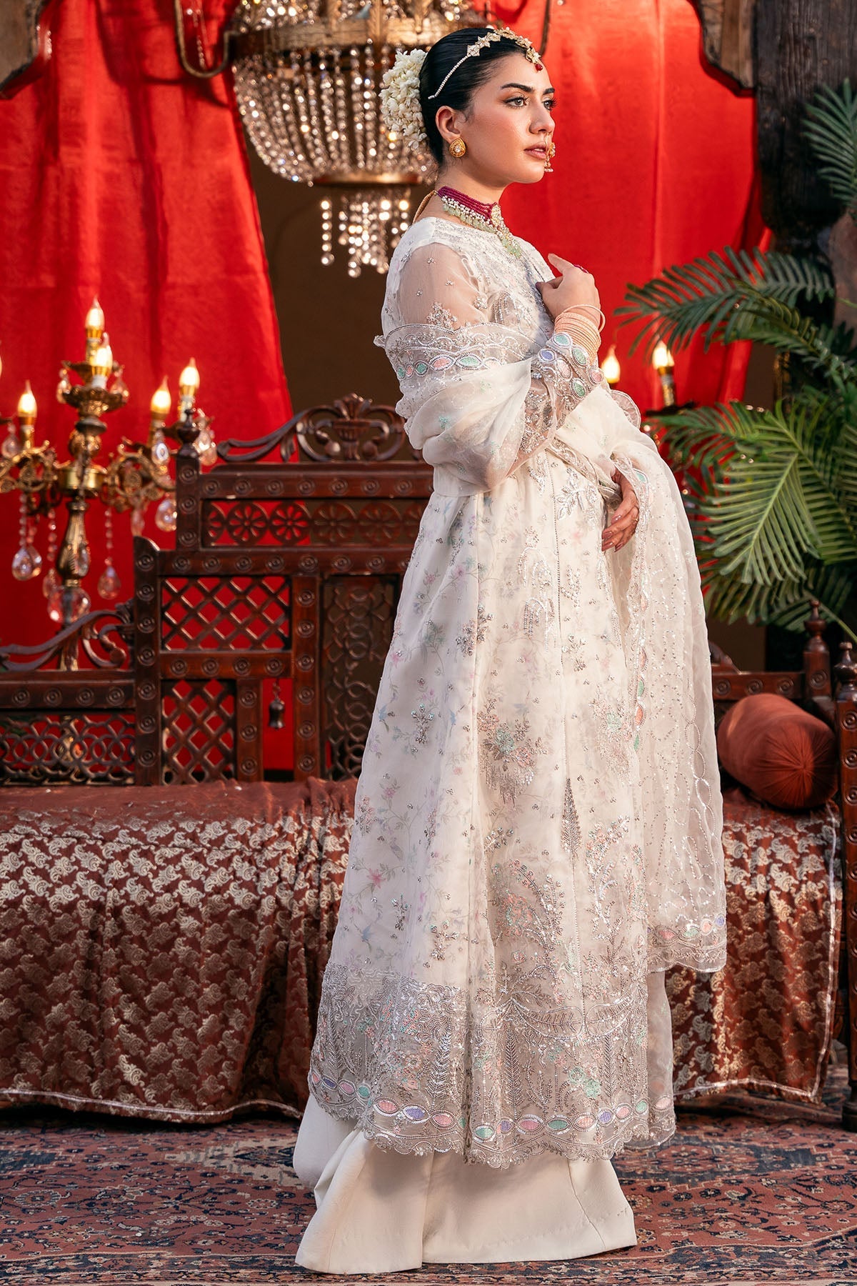 Motifz | Luxury Formal | 4829-GULNAAR - by Libasekhas UK - Registered Vendor of : Motifz - 100% Original Designer Dress