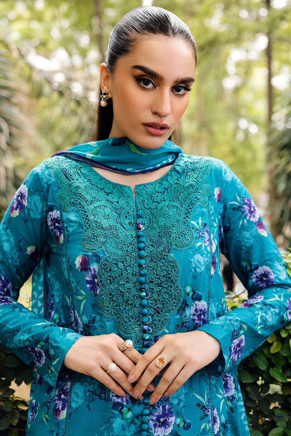 Motifz | Umang Lawn | 4893-AALIYA - by - Libasekhas UK - Registered Vendor of : Motifz - 100% Original Designer Dresss