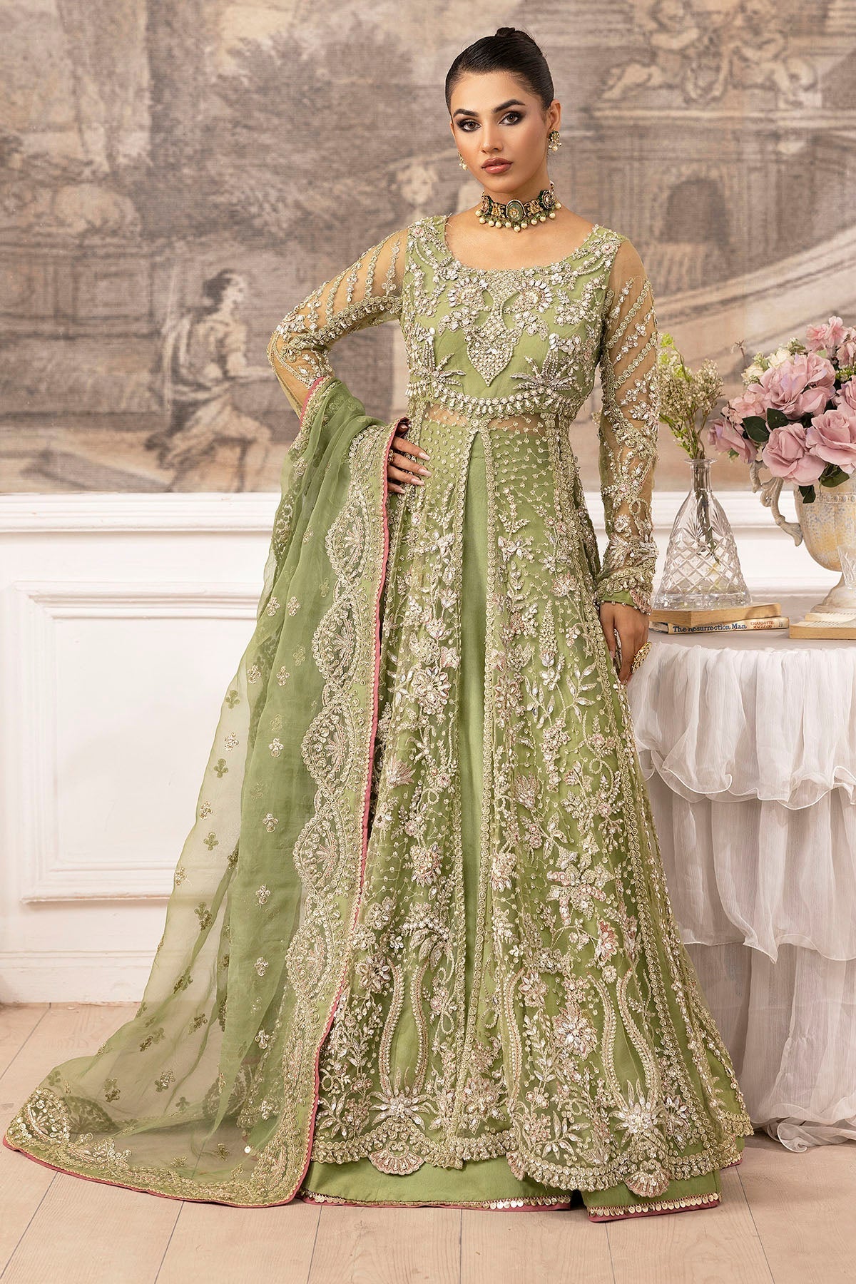 Motifz | Luxury Formal | 4933-IYARA - by - Libasekhas UK - Registered Vendor of : Motifz - 100% Original Designer Dresss