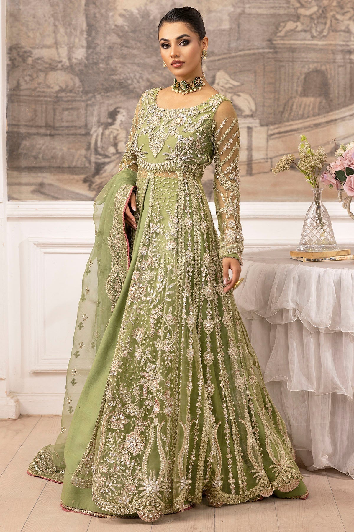 Motifz | Luxury Formal | 4933-IYARA - by - Libasekhas UK - Registered Vendor of : Motifz - 100% Original Designer Dresss