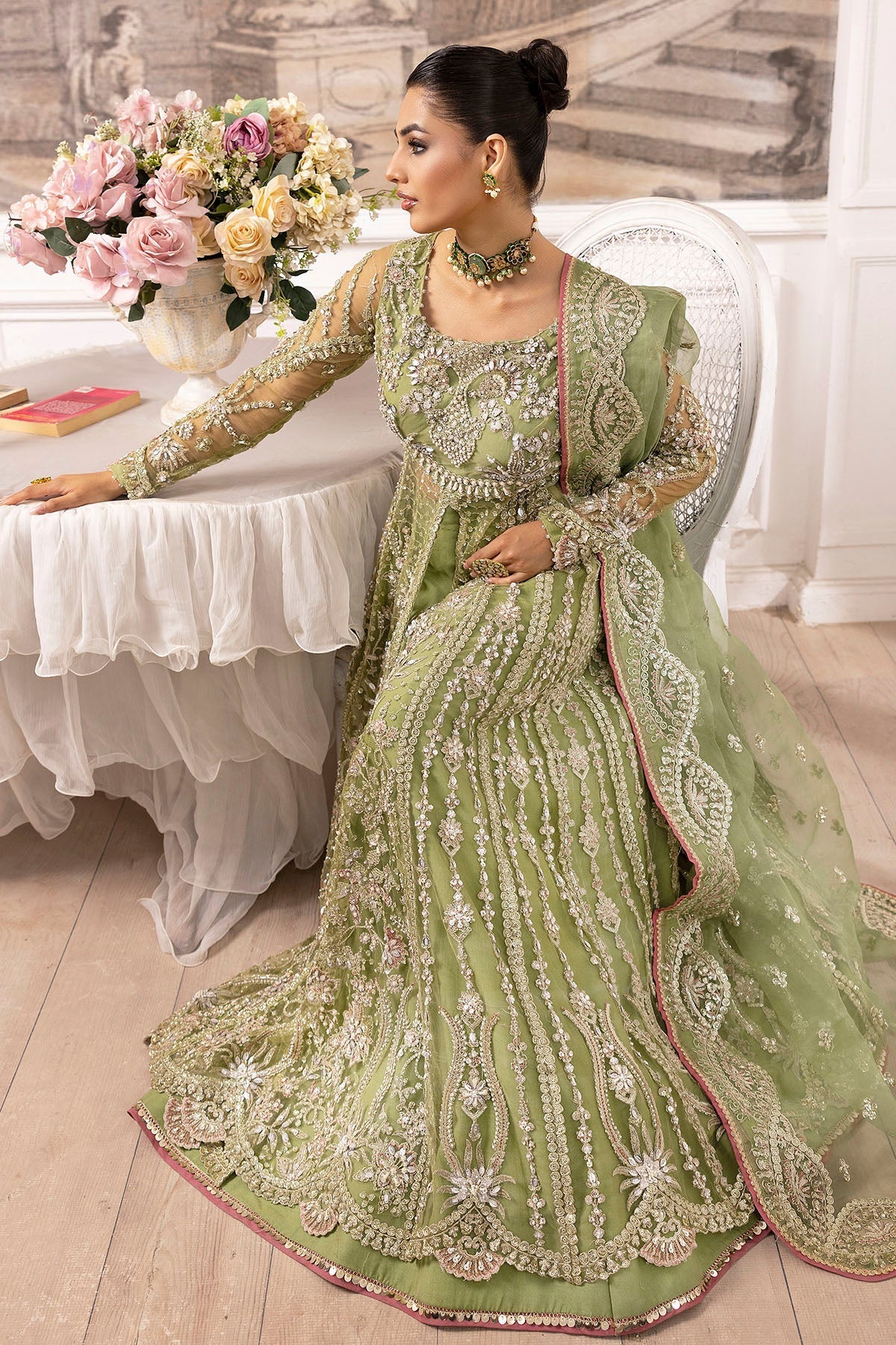 Motifz | Luxury Formal | 4933-IYARA - by - Libasekhas UK - Registered Vendor of : Motifz - 100% Original Designer Dresss