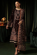 Motifz | Velvet Formals | 5091-AAHANA - by - Libasekhas UK - Registered Vendor of : Motifz - 100% Original Designer Dresss