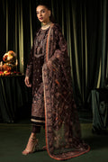 Motifz | Velvet Formals | 5091-AAHANA - by - Libasekhas UK - Registered Vendor of : Motifz - 100% Original Designer Dresss