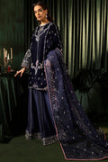 Motifz | Velvet Formals | 5092-AAIRA - by - Libasekhas UK - Registered Vendor of : Motifz - 100% Original Designer Dresss