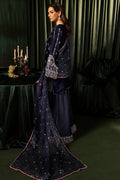 Motifz | Velvet Formals | 5092-AAIRA - by - Libasekhas UK - Registered Vendor of : Motifz - 100% Original Designer Dresss