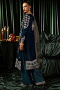 Motifz | Velvet Formals | 5093-DANEEN - by - Libasekhas UK - Registered Vendor of : Motifz - 100% Original Designer Dresss