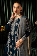 Motifz | Velvet Formals | 5093-DANEEN - by - Libasekhas UK - Registered Vendor of : Motifz - 100% Original Designer Dresss