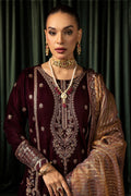 Motifz | Velvet Formals | 5096-DAISHA - by - Libasekhas UK - Registered Vendor of : Motifz - 100% Original Designer Dresss