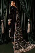Motifz | Velvet Formals | 5098-FARZEEN - by - Libasekhas UK - Registered Vendor of : Motifz - 100% Original Designer Dresss