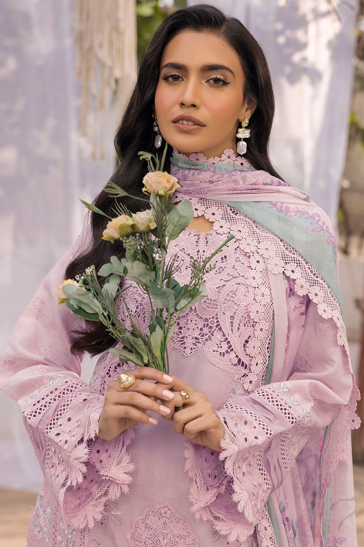 Motifz | Premium Lawn 25 | 5312-AVELINE - by - Libasekhas UK - Registered Vendor of : Motifz - 100% Original Designer Dresss