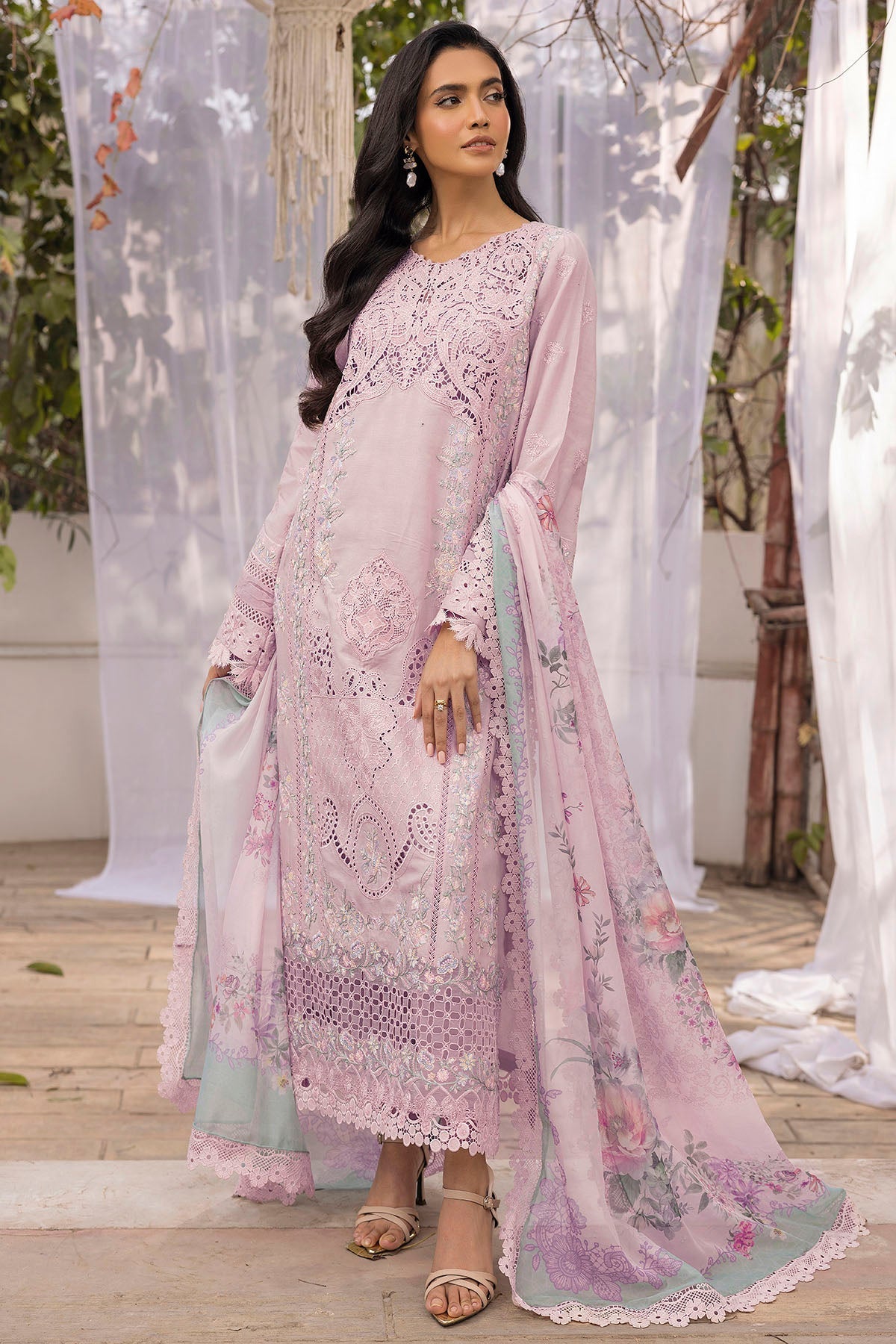 Motifz | Premium Lawn 25 | 5312-AVELINE - by - Libasekhas UK - Registered Vendor of : Motifz - 100% Original Designer Dresss