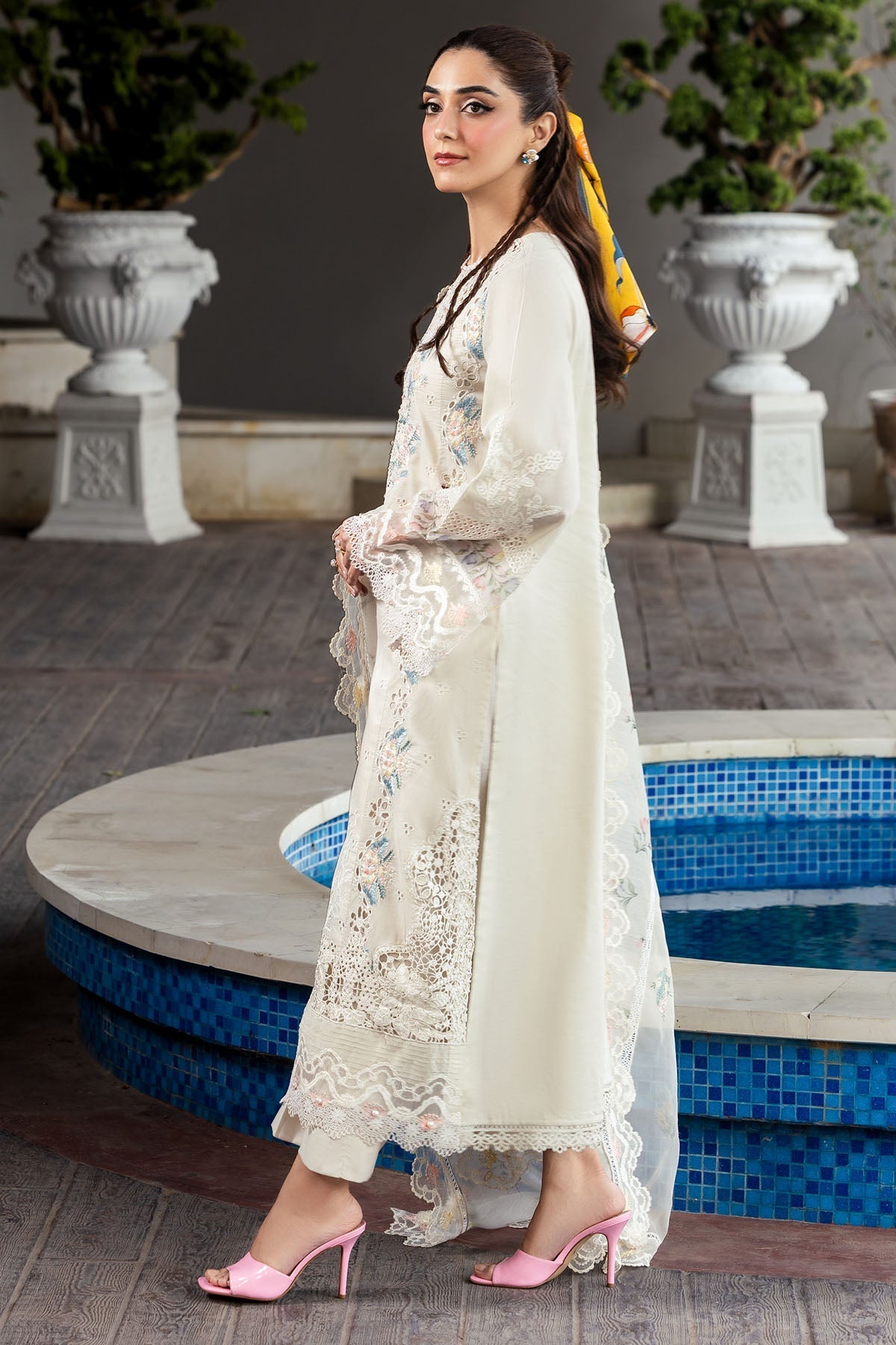 Motifz | Premium Lawn 25 | 5319-MARCELINE - by - Libasekhas UK - Registered Vendor of : Motifz - 100% Original Designer Dresss
