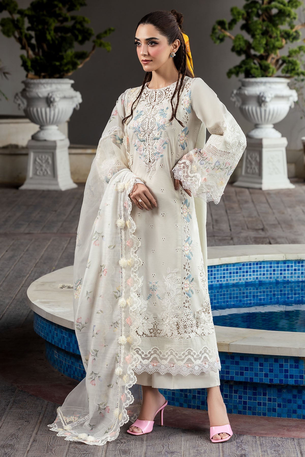 Motifz | Premium Lawn 25 | 5319-MARCELINE - by - Libasekhas UK - Registered Vendor of : Motifz - 100% Original Designer Dresss