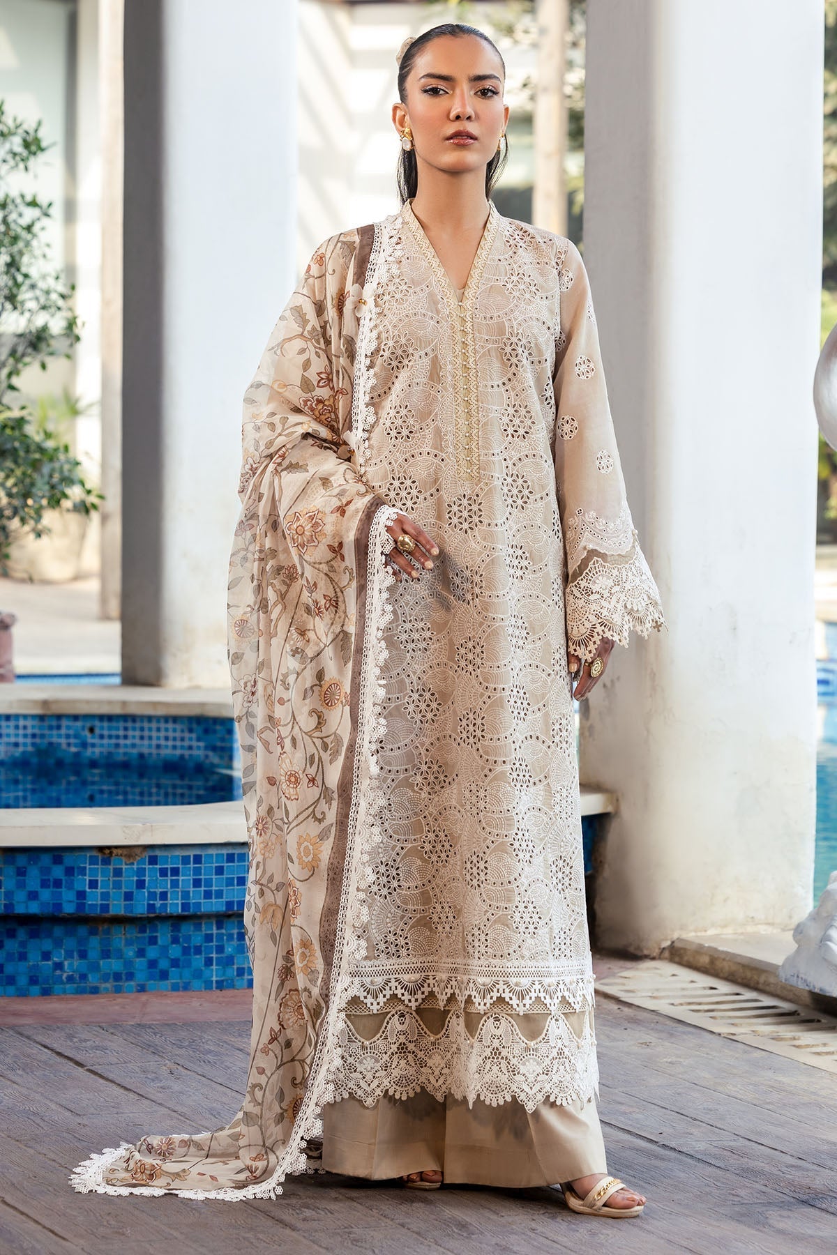 Motifz | Premium Lawn 25 | 5322-DIANE - by - Libasekhas UK - Registered Vendor of : Motifz - 100% Original Designer Dresss