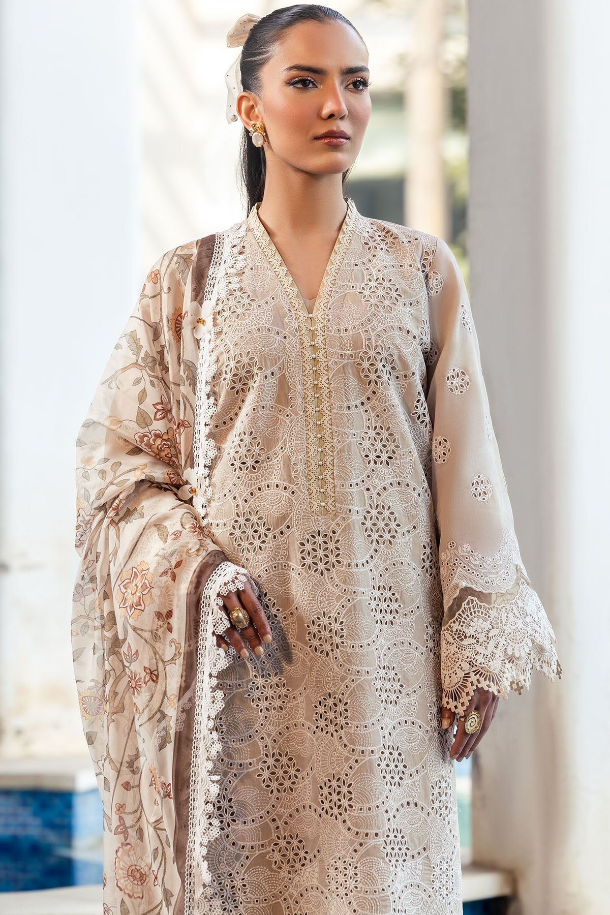 Motifz | Premium Lawn 25 | 5322-DIANE - by - Libasekhas UK - Registered Vendor of : Motifz - 100% Original Designer Dresss