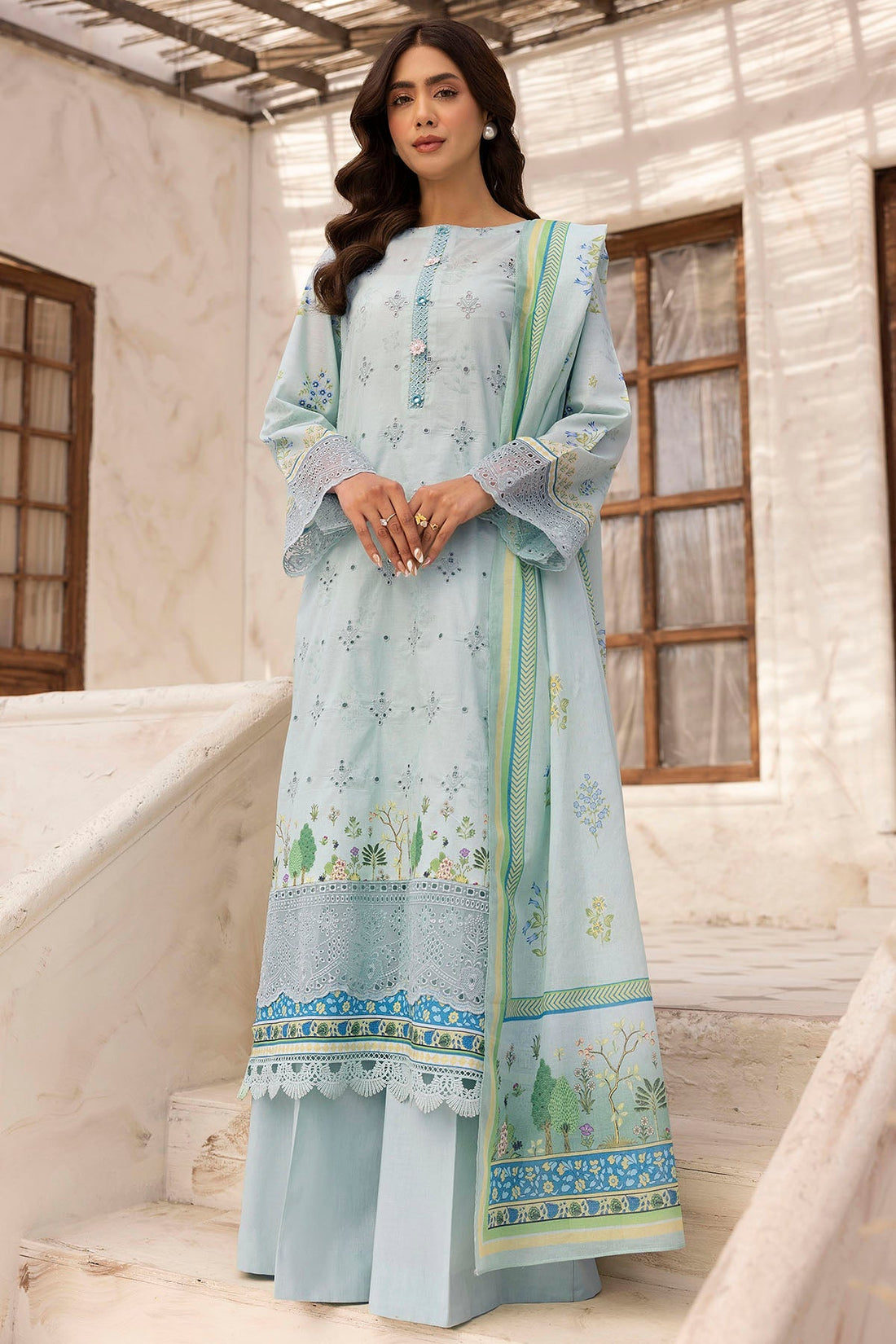 Motifz | Umang Lawn | 5411-SIRA - by - Libasekhas UK - Registered Vendor of : Motifz - 100% Original Designer Dresss