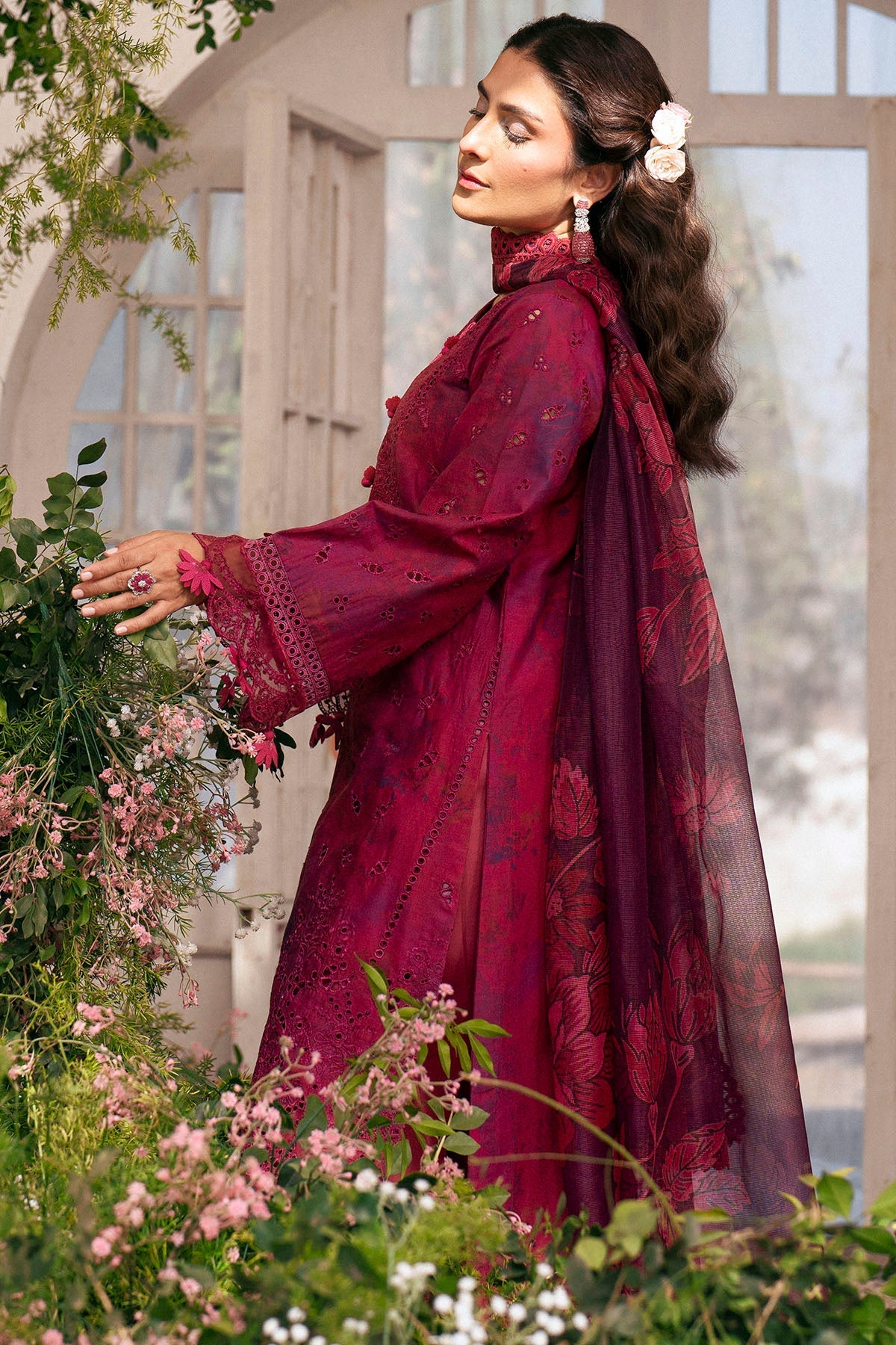 Motifz | Premium Lawn 25 | 5426-VALERIE - by - Libasekhas UK - Registered Vendor of : Motifz - 100% Original Designer Dresss