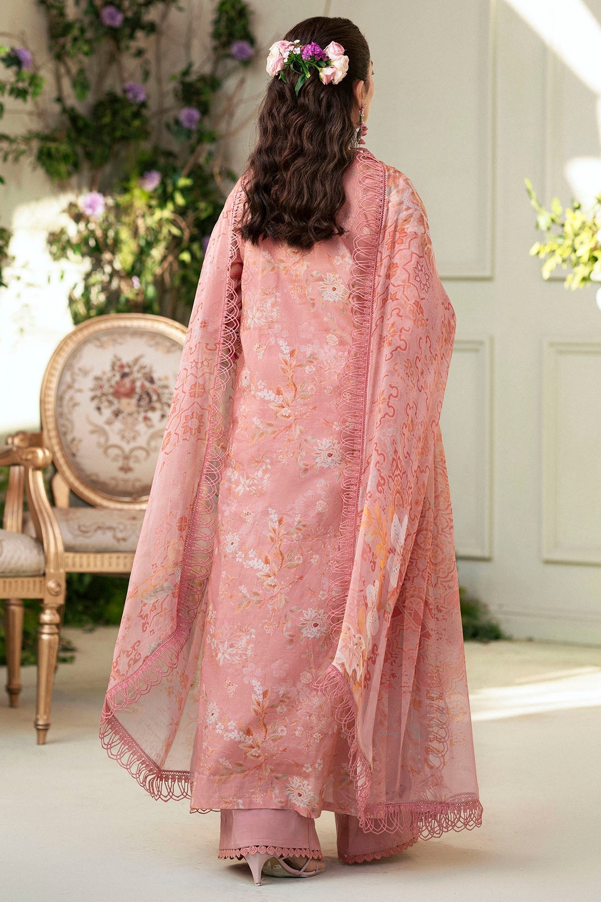 Motifz | Premium Lawn 25 | 5427-LOTUS - by - Libasekhas UK - Registered Vendor of : Motifz - 100% Original Designer Dresss