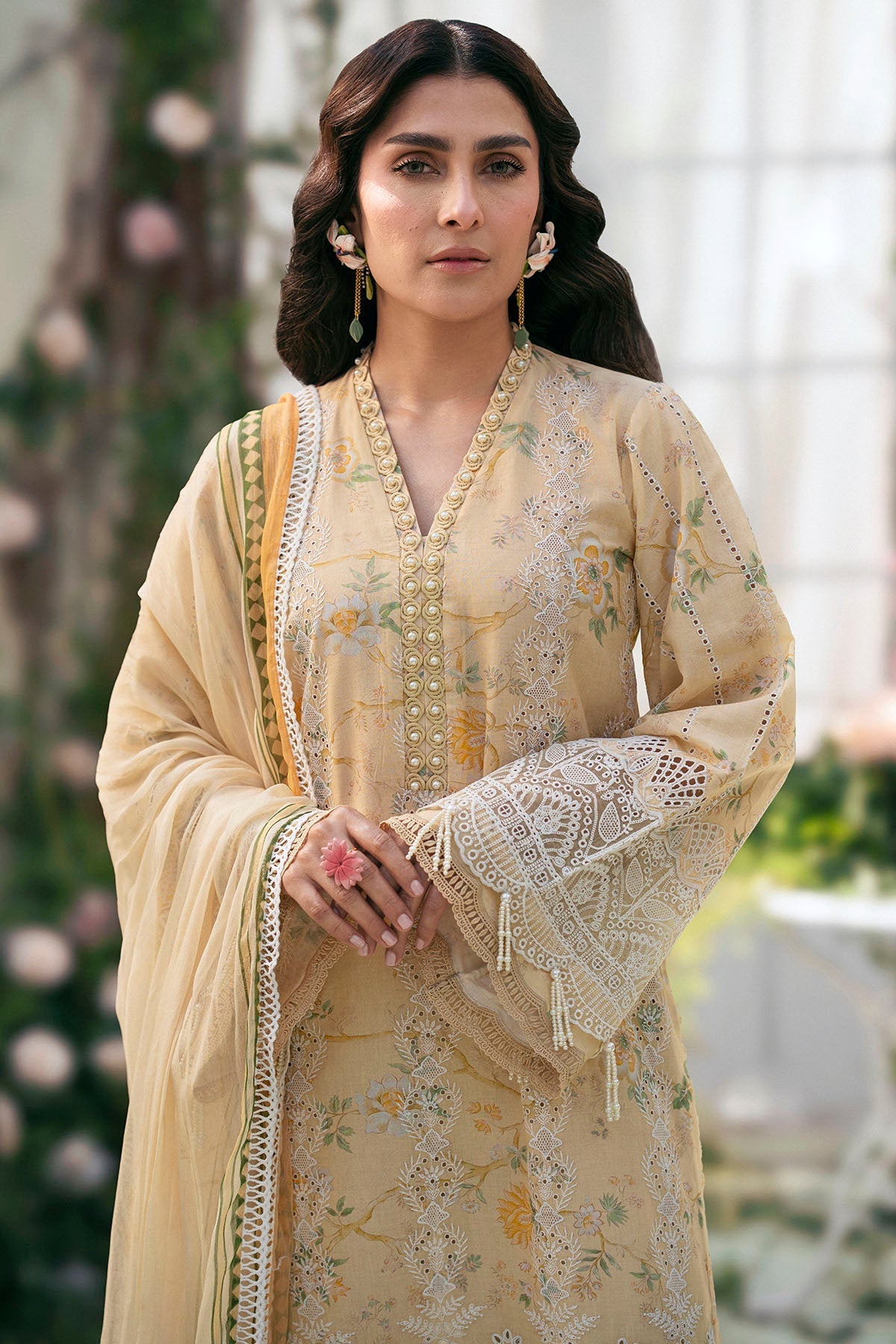 Motifz | Premium Lawn 25 | 5429-ORCHID - by - Libasekhas UK - Registered Vendor of : Motifz - 100% Original Designer Dresss