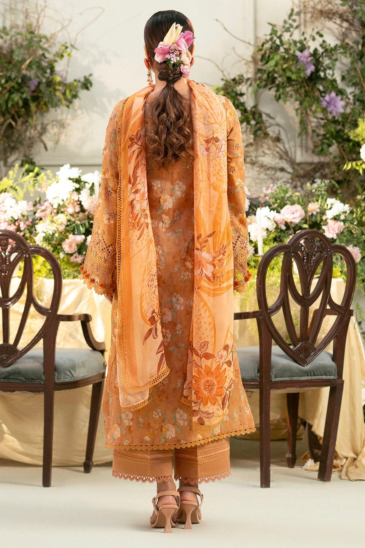 Motifz | Premium Lawn 25 | 5431-BLUEBEELL - by - Libasekhas UK - Registered Vendor of : Motifz - 100% Original Designer Dresss
