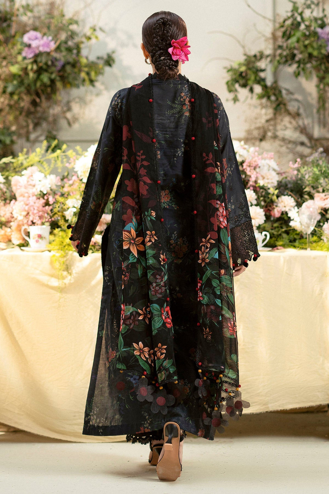 Motifz | Premium Lawn 25 | 5433-JASMINE - by - Libasekhas UK - Registered Vendor of : Motifz - 100% Original Designer Dresss
