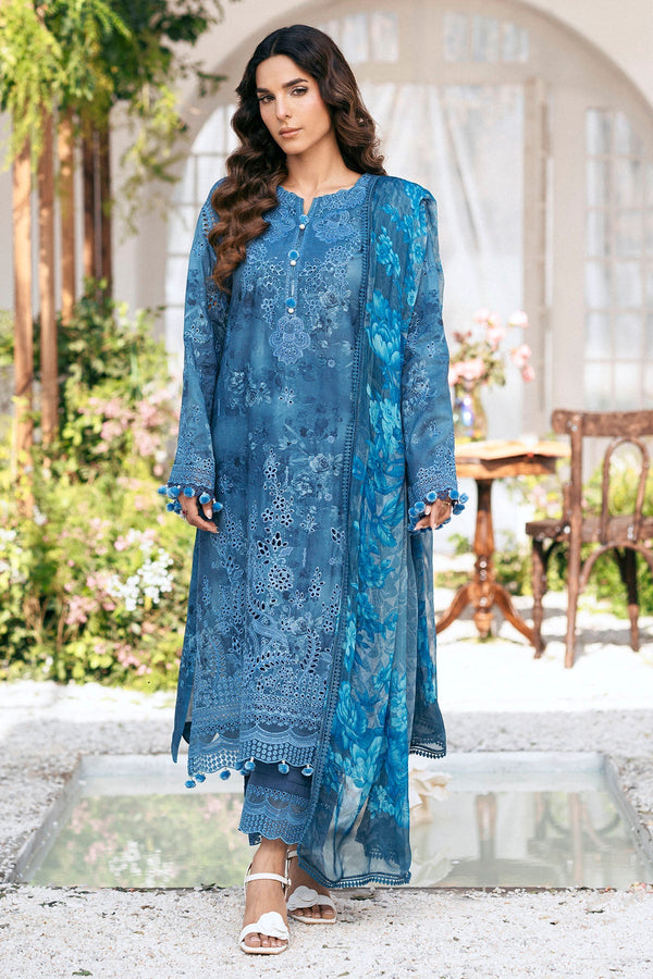 Motifz | Premium Lawn 25 | 5434-LILLY - by - Libasekhas UK - Registered Vendor of : Motifz - 100% Original Designer Dresss