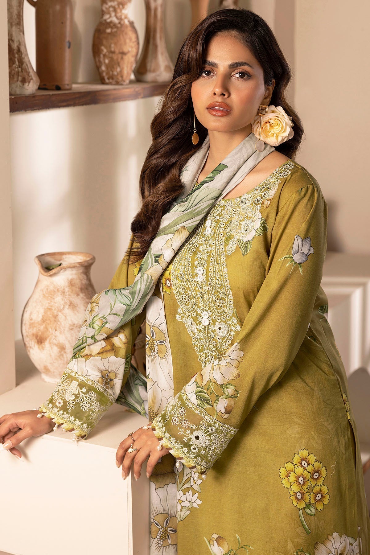Motifz | Umang Lawn | 5468-BLOOM - by - Libasekhas UK - Registered Vendor of : Motifz - 100% Original Designer Dresss