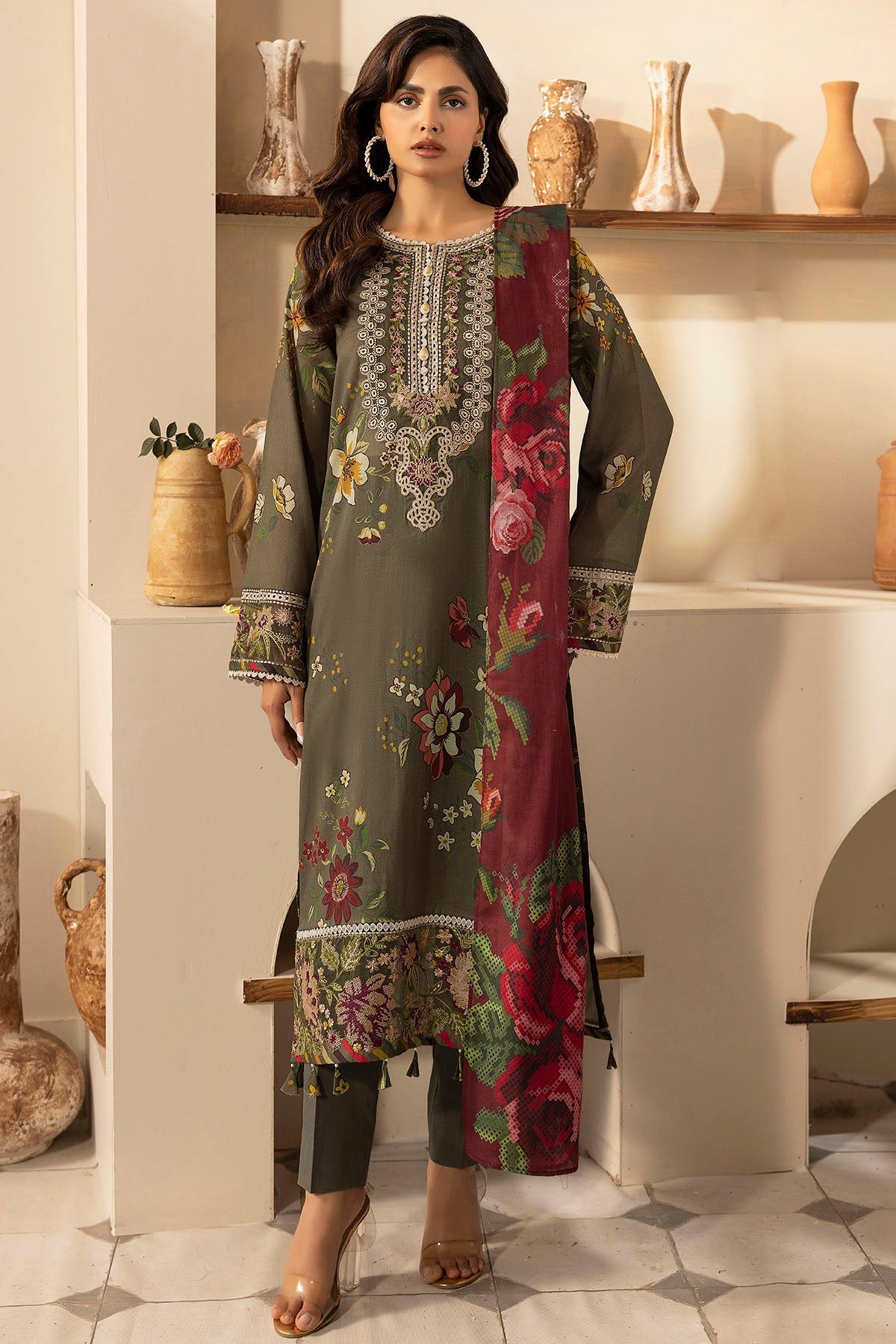 Motifz | Umang Lawn | 5470-NANCY - by - Libasekhas UK - Registered Vendor of : Motifz - 100% Original Designer Dresss