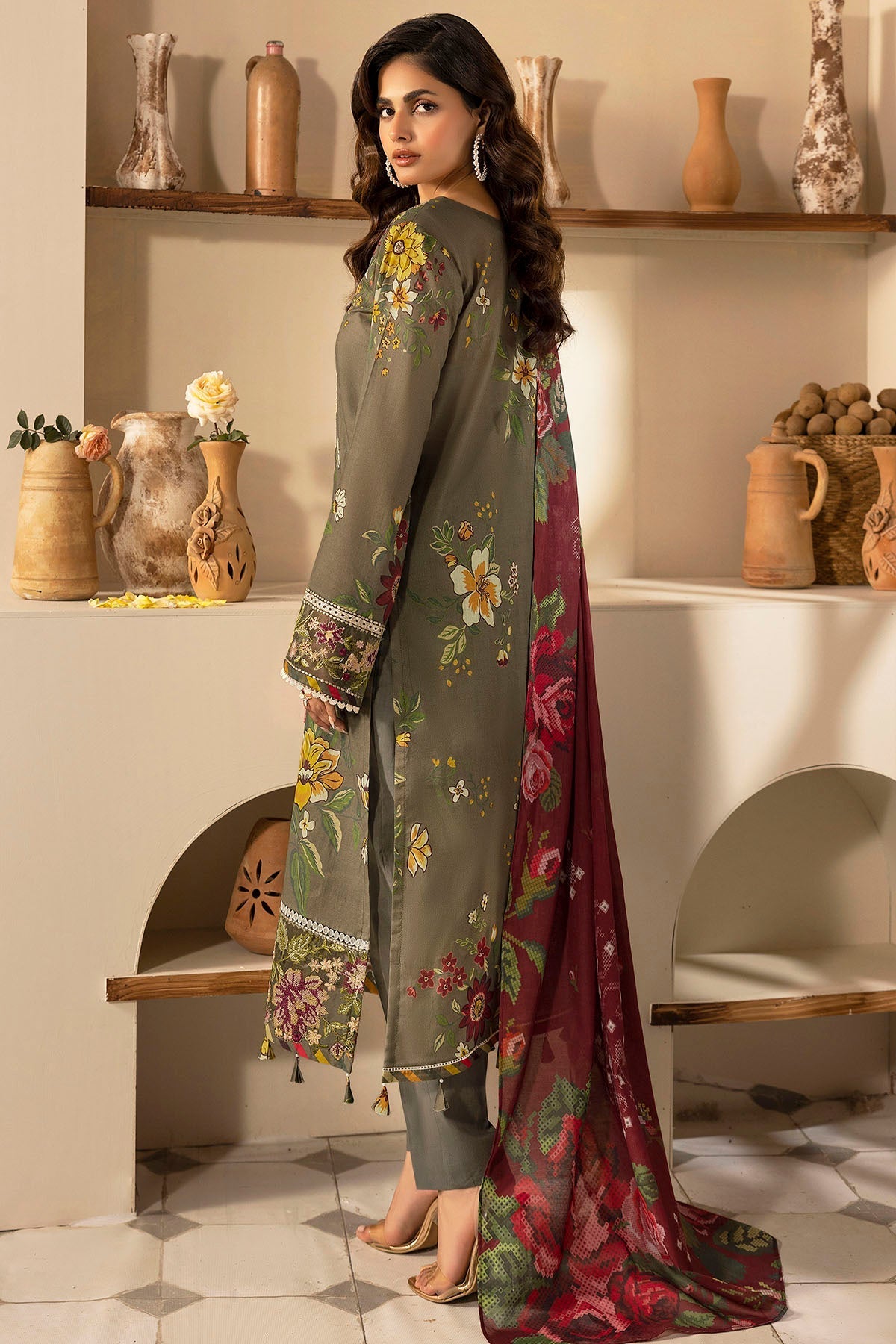 Motifz | Umang Lawn | 5470-NANCY - by - Libasekhas UK - Registered Vendor of : Motifz - 100% Original Designer Dresss