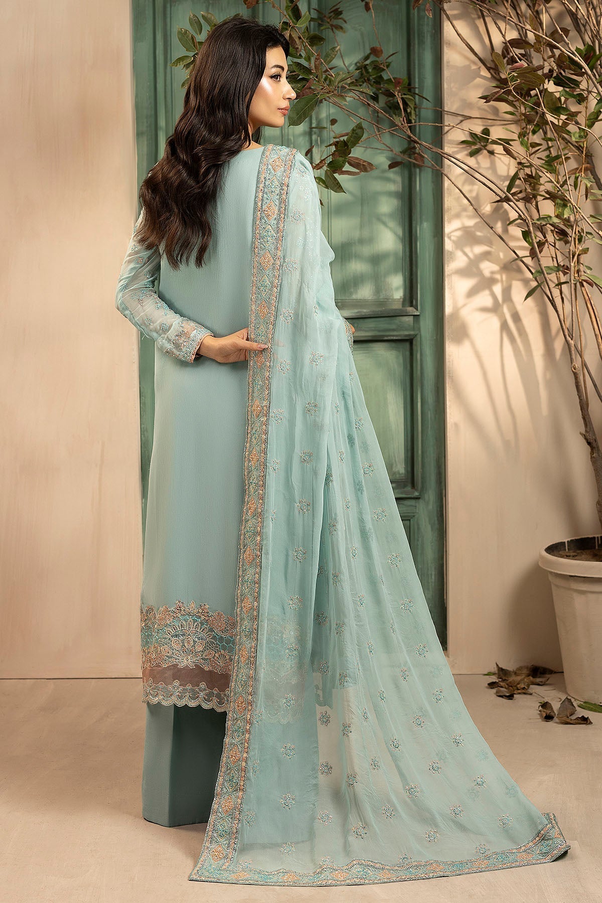 Motifz | Luxury Formal | 5574-FLORA - by Libasekhas UK - Registered Vendor of : Motifz - 100% Original Designer Dress