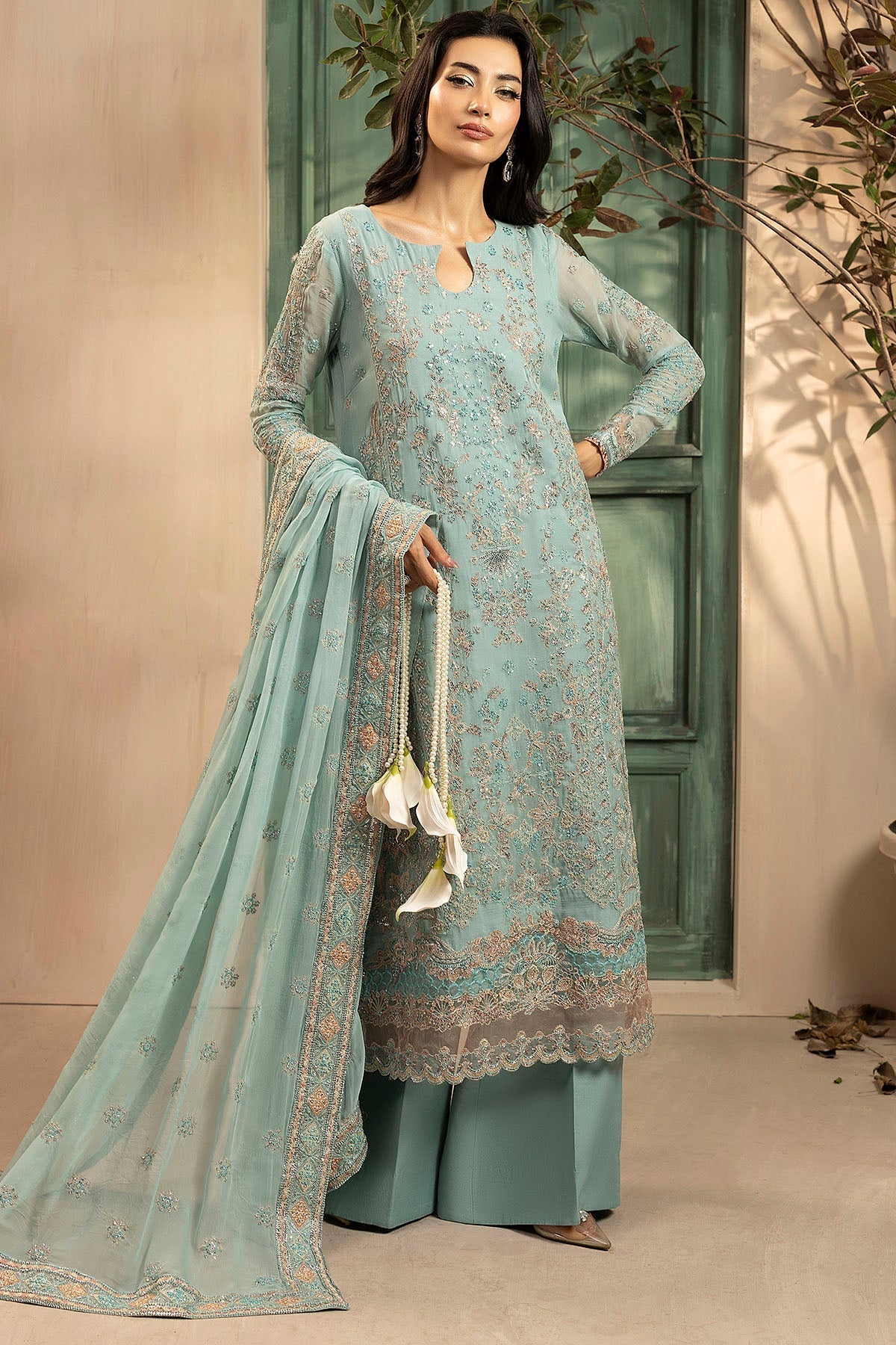 Motifz | Luxury Formal | 5574-FLORA - by Libasekhas UK - Registered Vendor of : Motifz - 100% Original Designer Dress