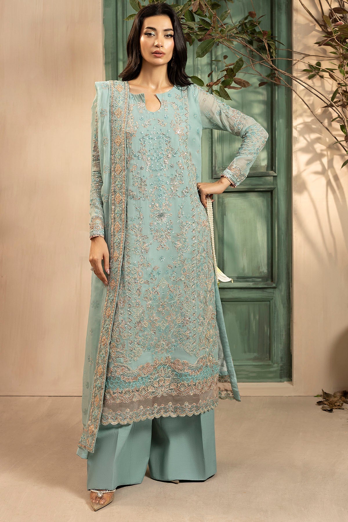 Motifz | Luxury Formal | 5574-FLORA - by Libasekhas UK - Registered Vendor of : Motifz - 100% Original Designer Dress