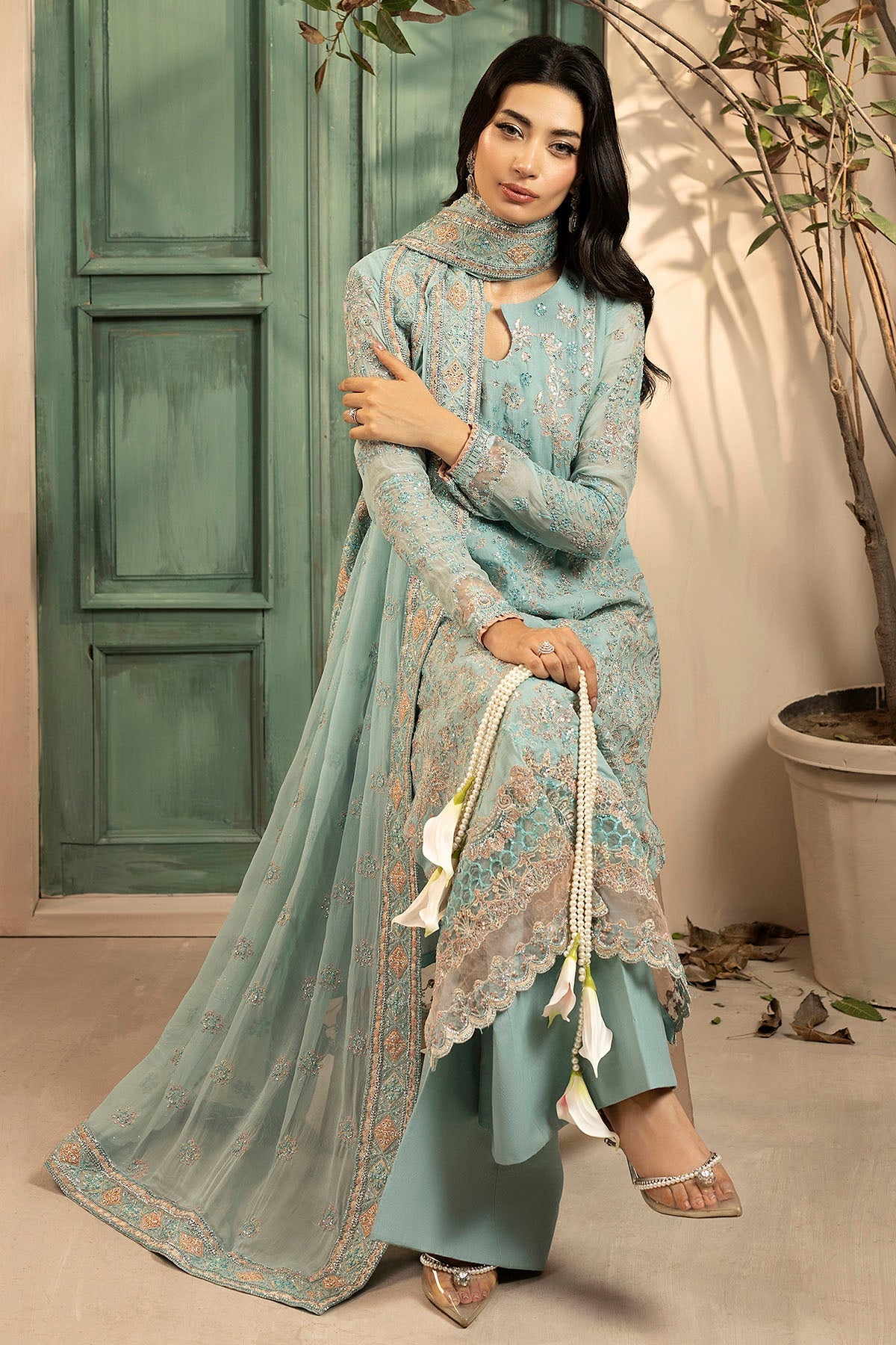 Motifz | Luxury Formal | 5574-FLORA - by Libasekhas UK - Registered Vendor of : Motifz - 100% Original Designer Dress