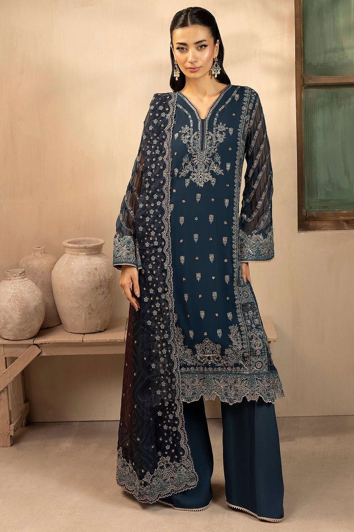 Motifz | Luxury Formal | 5581-DELLA - by Libasekhas UK - Registered Vendor of : Motifz - 100% Original Designer Dress