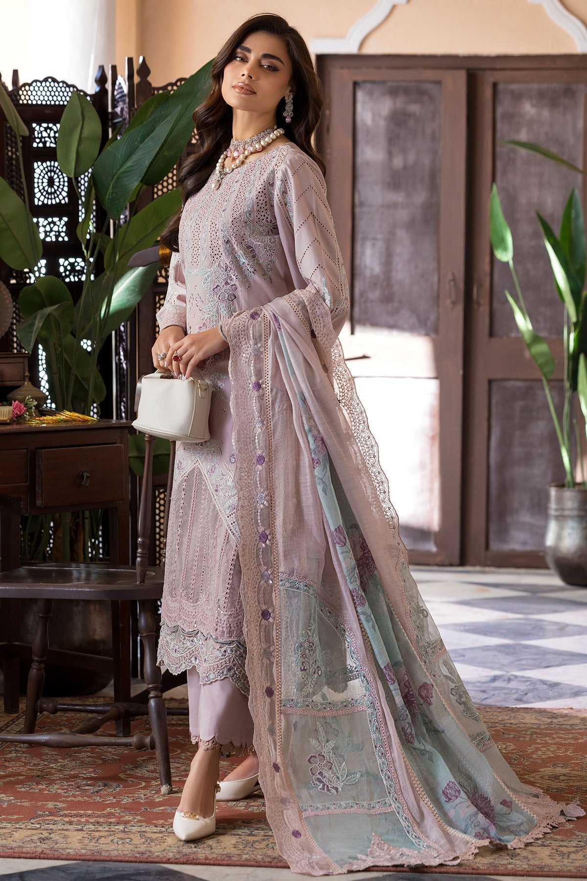 Motifz | Premium Lawn 26 | 5916-CLEO - by Libasekhas UK - Registered Vendor of : Motifz - 100% Original Designer Dress