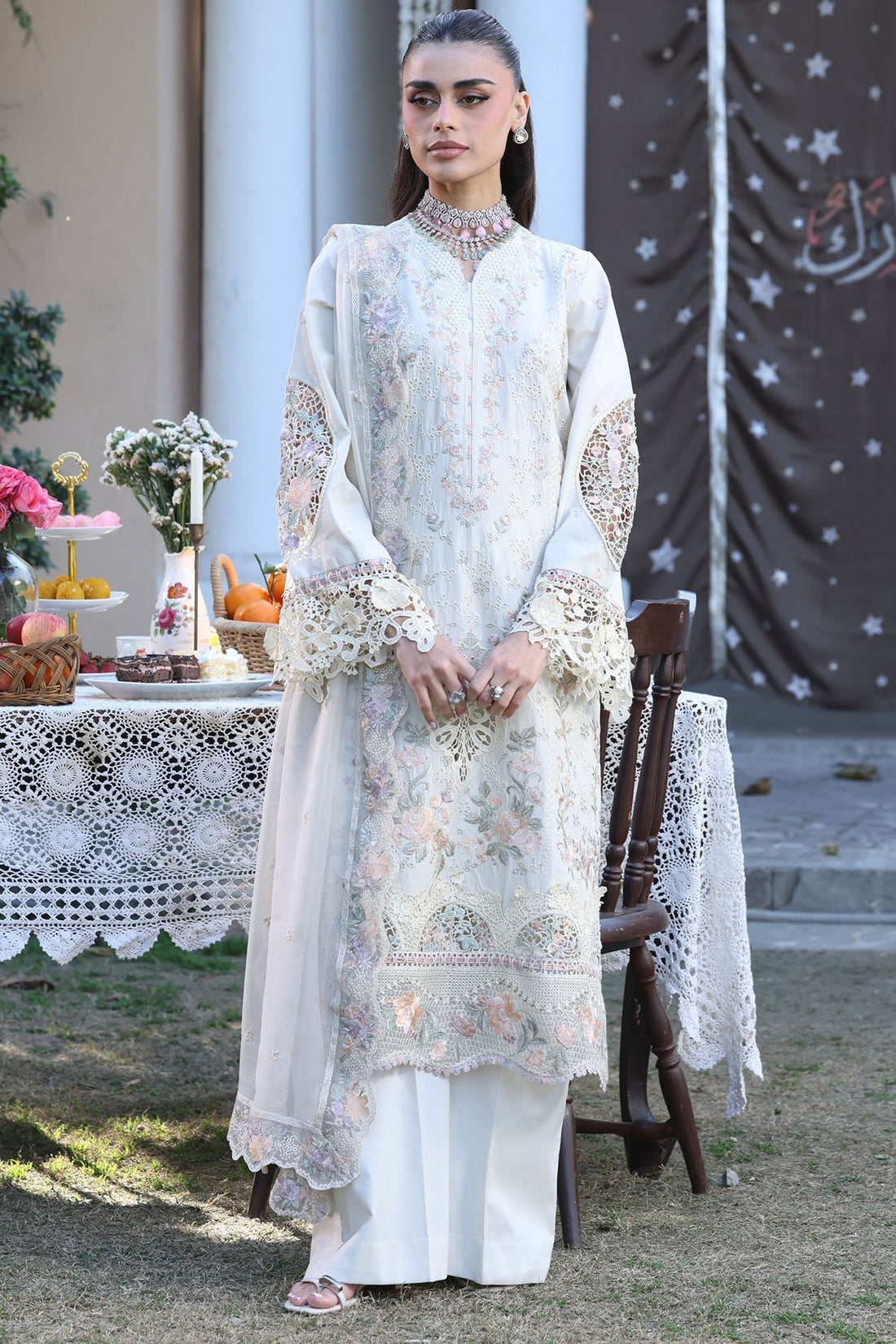 Motifz | Premium Lawn 26 | 5930-SELIN - by Libasekhas UK - Registered Vendor of : Motifz - 100% Original Designer Dress