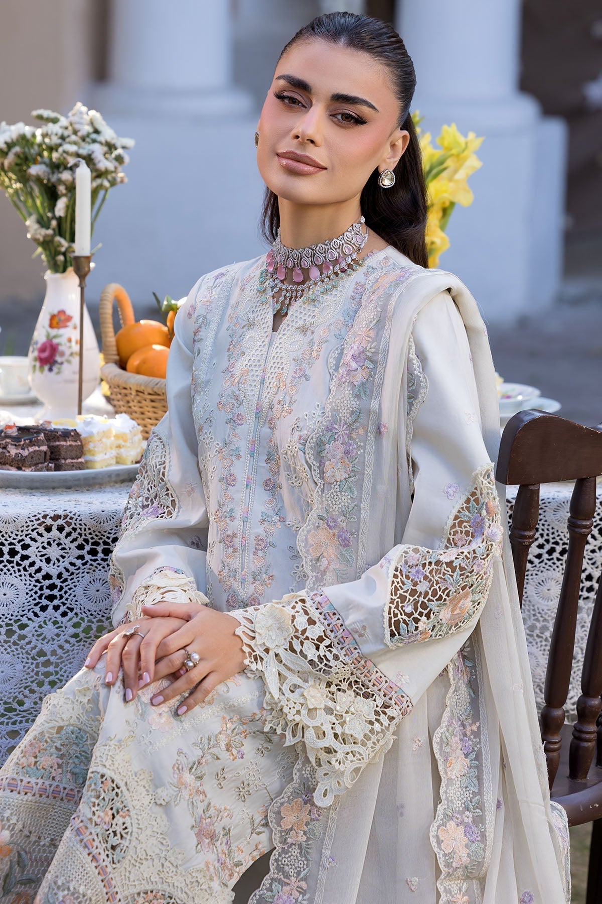 Motifz | Premium Lawn 26 | 5930-SELIN - by Libasekhas UK - Registered Vendor of : Motifz - 100% Original Designer Dress