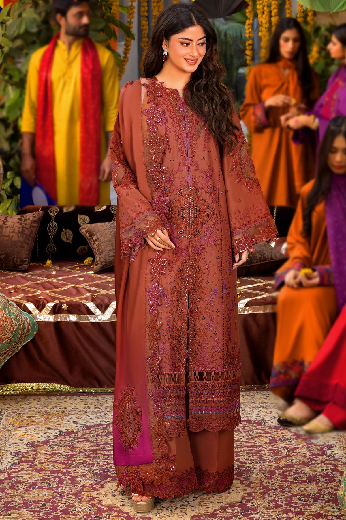 Motifz | Premium Lawn 26 | 5934-JADE - by Libasekhas UK - Registered Vendor of : Motifz - 100% Original Designer Dress