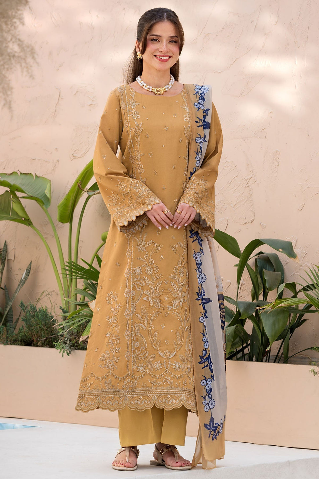 Motifz | Amal Lawn 26 | 6061-FLORENC - by Libasekhas UK - Registered Vendor of : Motifz - 100% Original Designer Dress