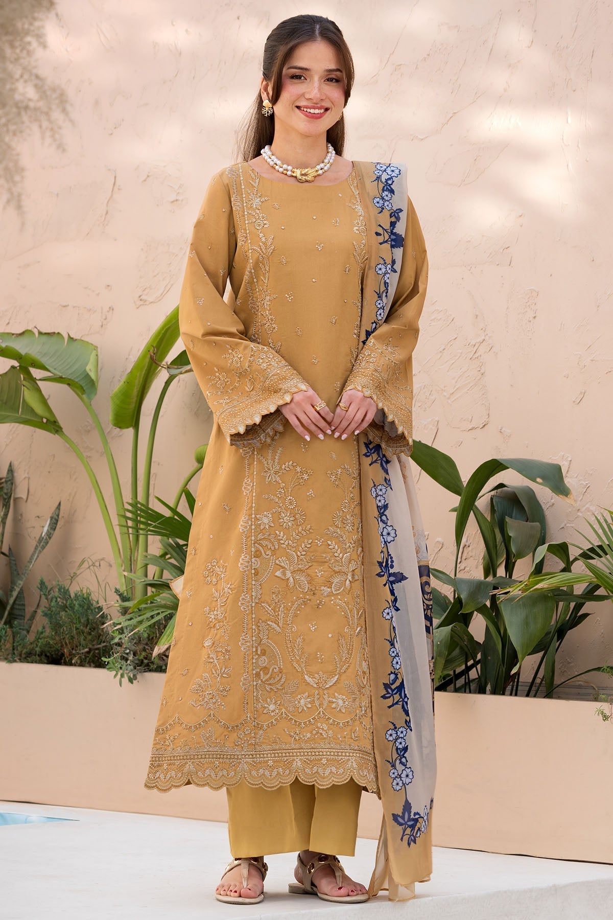 Motifz | Amal Lawn 26 | 6061-FLORENC - by Libasekhas UK - Registered Vendor of : Motifz - 100% Original Designer Dress