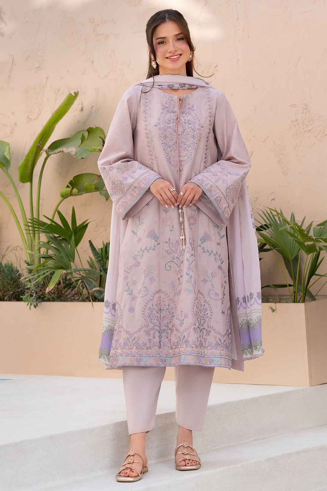Motifz | Amal Lawn 26 | 6062-INDIGO - by Libasekhas UK - Registered Vendor of : Motifz - 100% Original Designer Dress