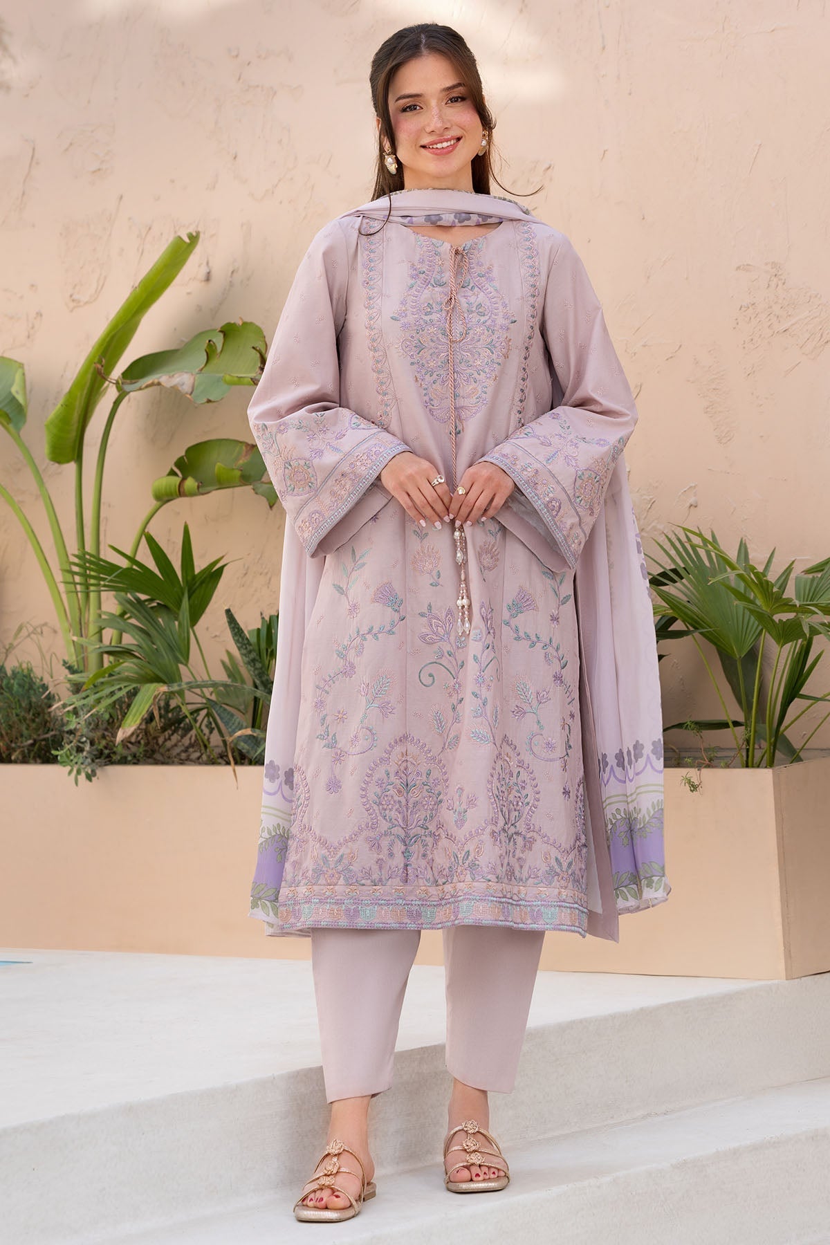 Motifz | Amal Lawn 26 | 6062-INDIGO - by Libasekhas UK - Registered Vendor of : Motifz - 100% Original Designer Dress