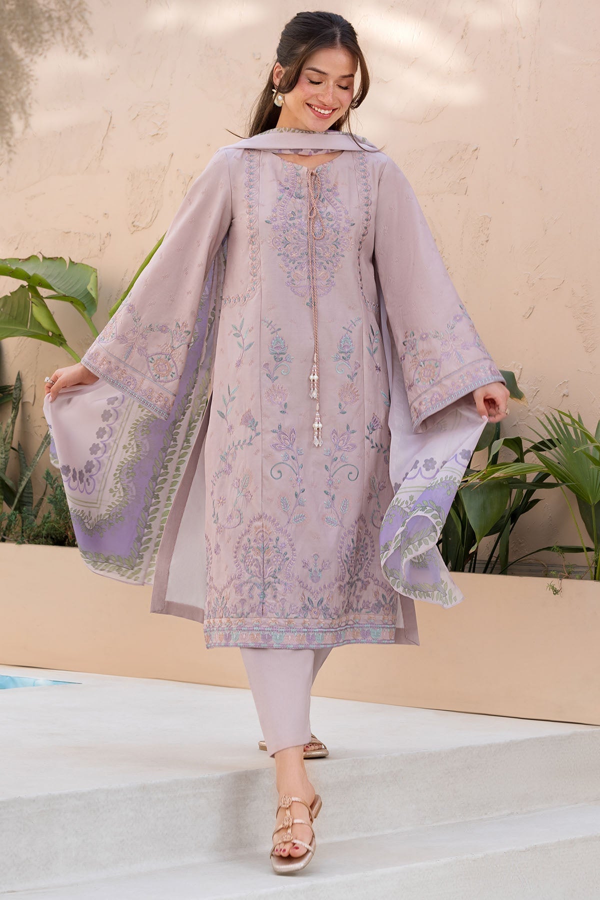 Motifz | Amal Lawn 26 | 6062-INDIGO - by Libasekhas UK - Registered Vendor of : Motifz - 100% Original Designer Dress