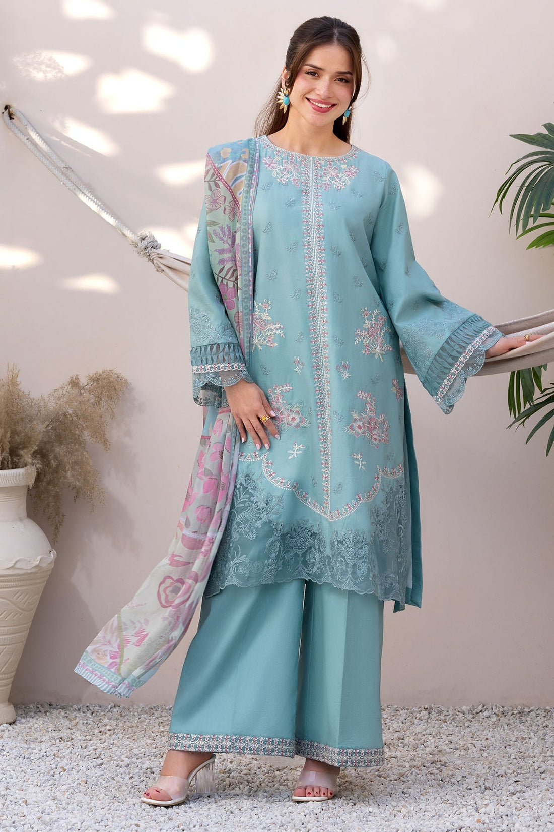 Motifz | Amal Lawn 26 | 6065-ELOWYN - by Libasekhas UK - Registered Vendor of : Motifz - 100% Original Designer Dress