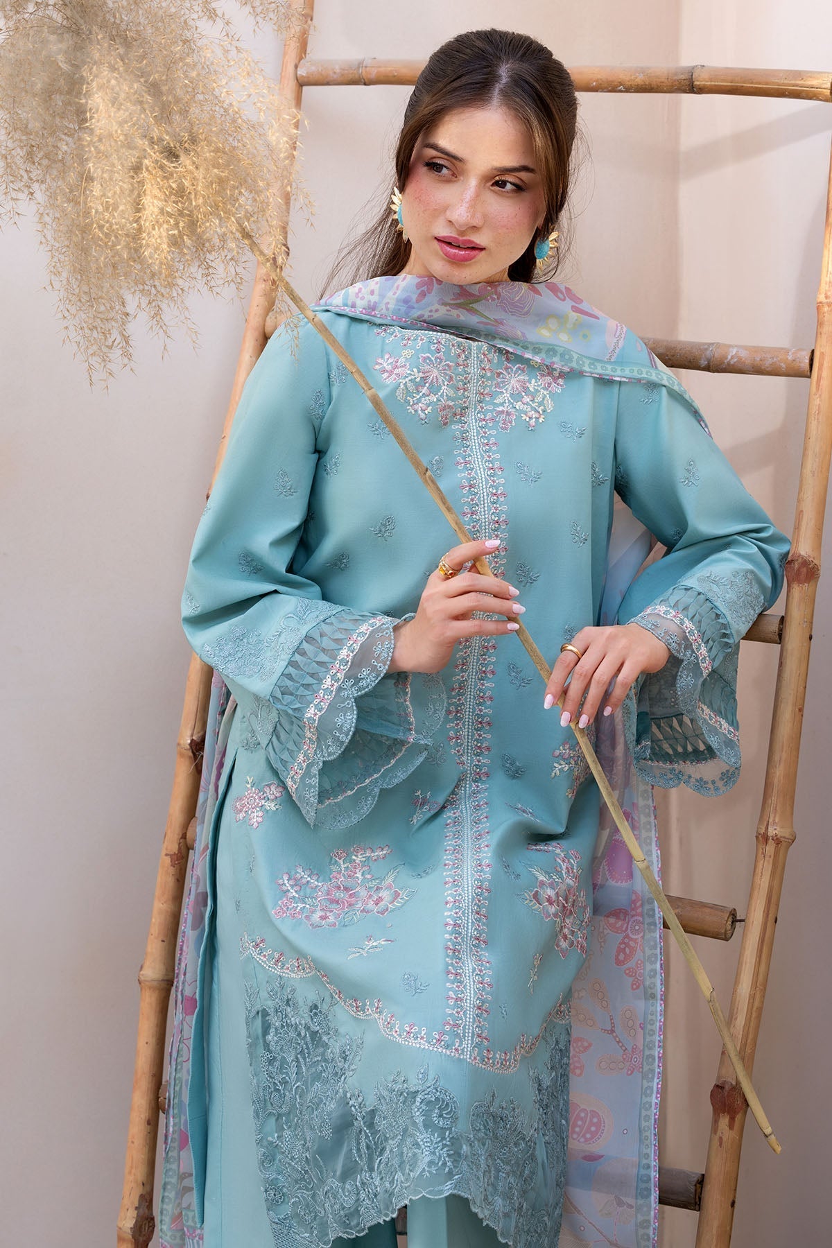 Motifz | Amal Lawn 26 | 6065-ELOWYN - by Libasekhas UK - Registered Vendor of : Motifz - 100% Original Designer Dress