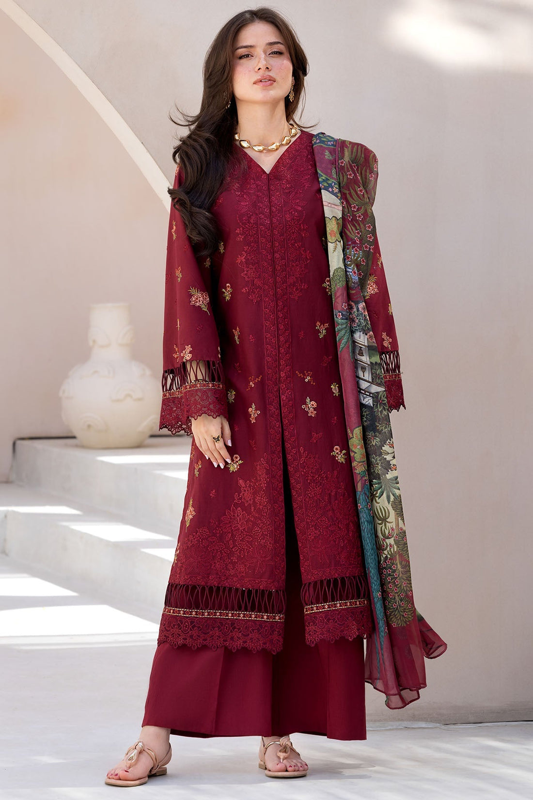 Motifz | Amal Lawn 26 | 6066-CANDENCE - by Libasekhas UK - Registered Vendor of : Motifz - 100% Original Designer Dress