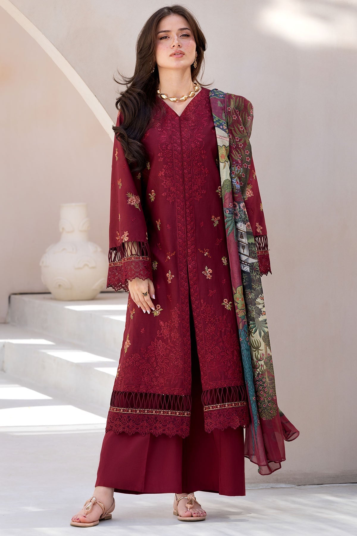 Motifz | Amal Lawn 26 | 6066-CANDENCE - by Libasekhas UK - Registered Vendor of : Motifz - 100% Original Designer Dress