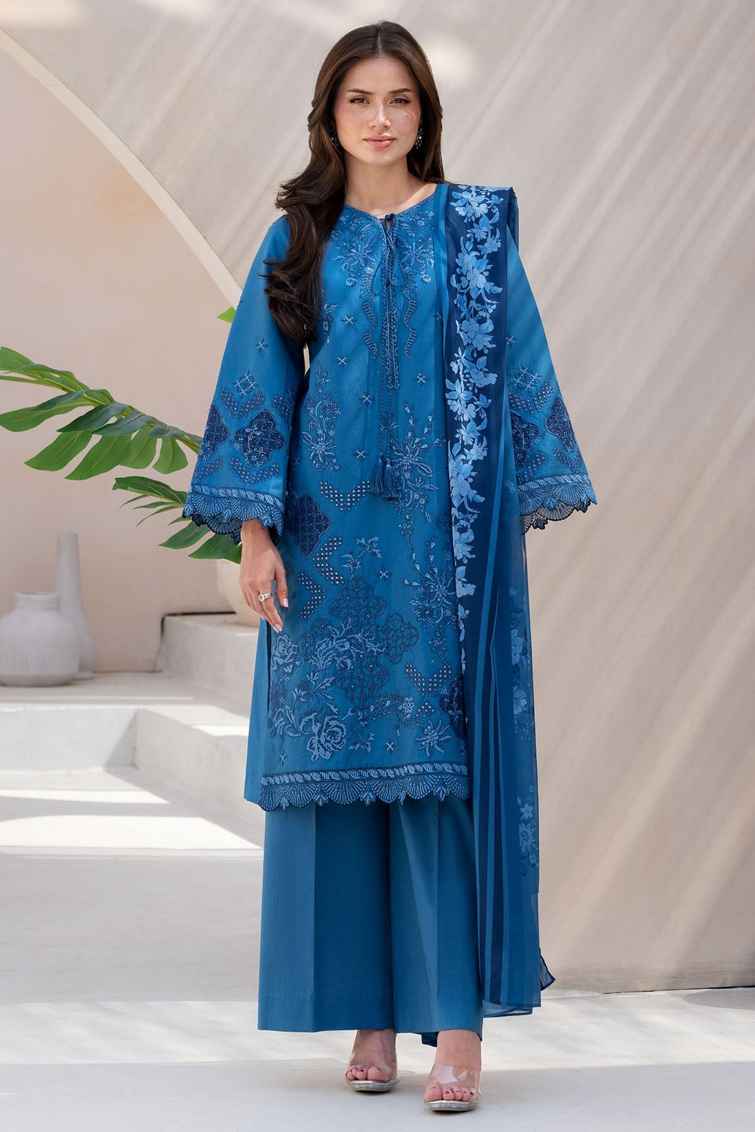 Motifz | Amal Lawn 26 | 6068-FRANCES - by Libasekhas UK - Registered Vendor of : Motifz - 100% Original Designer Dress